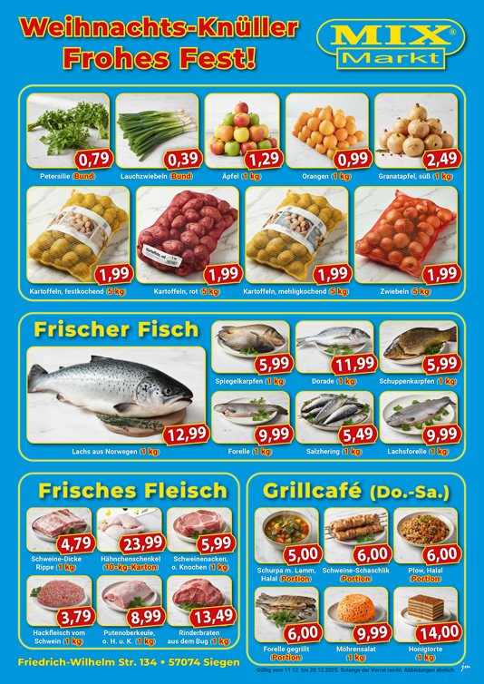 Angebotsflyer mit aufmerksamkeitsstarker Farbwelt und verkaufsorientierter Struktur